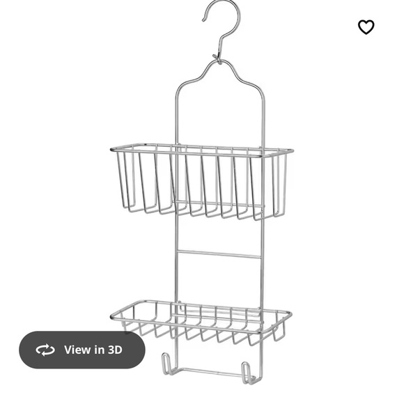 IKEA | Bath | Ikea Silver Bath Storage Rack | Poshmark